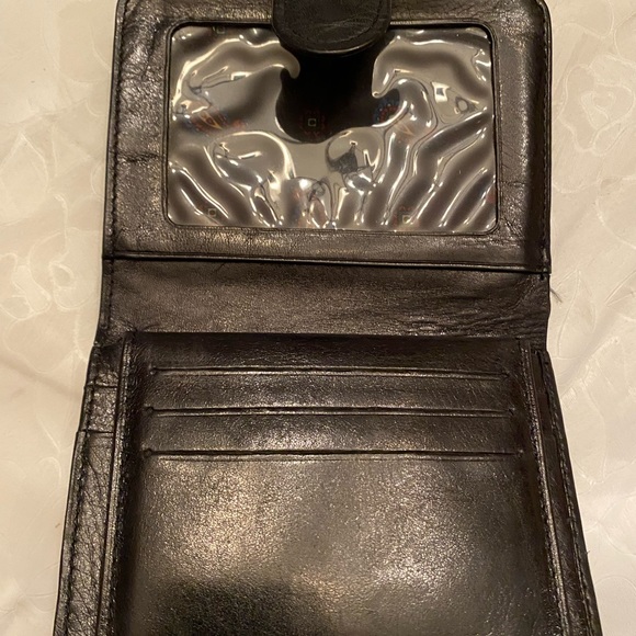 Black VENETO wallet. Unisex. - Picture 5 of 7